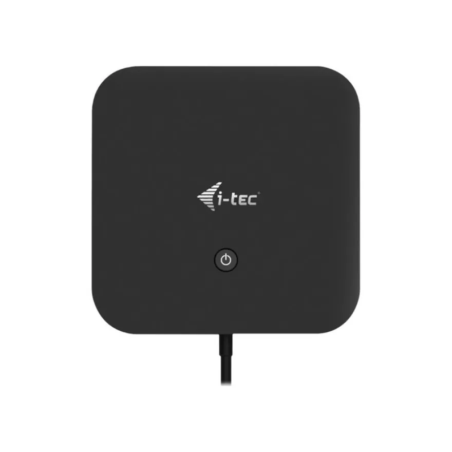i-Tec - Station d'accueil - USB-C 3.1 Gen 2 / Thunderbolt 3 - HDMI, DP - GigE - 112 Watt - avec chargeur universel i-Tec 112 W - Europe