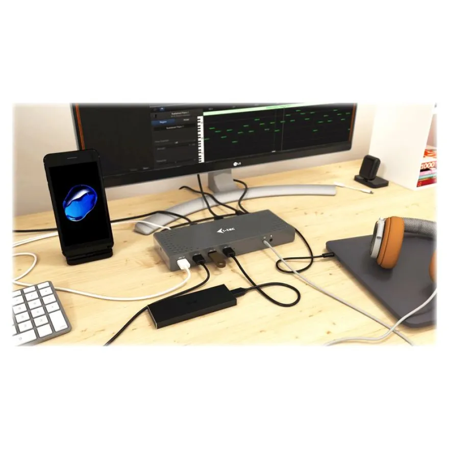 i-Tec - Station d'accueil - USB-C - GigE - Europe