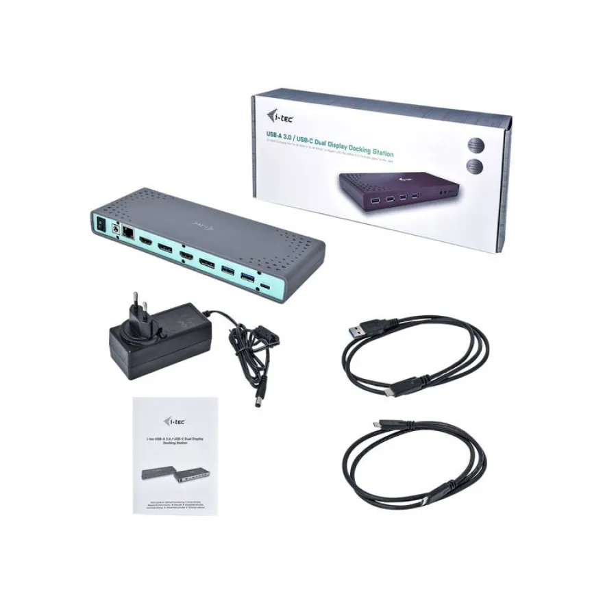 i-Tec - Station d'accueil - USB-C - GigE - Europe