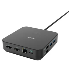 i-Tec - Station d'accueil - USB-C / Thunderbolt 3/USB4 - HDMI, 2 x DP - GigE