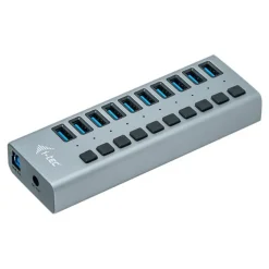i-Tec USB 3.0 Charging HUB - Hub - 10 x SuperSpeed USB 3.0 - de bureau