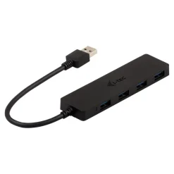 i-Tec USB 3.0 Slim Passive HUB - Hub - 4 x SuperSpeed USB 3.0 - de bureau