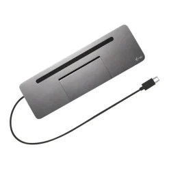 i-Tec USB-C Metal Ergonomic 4K - Station d'accueil - USB-C / Thunderbolt 3 - VGA, HDMI, DP - GigE