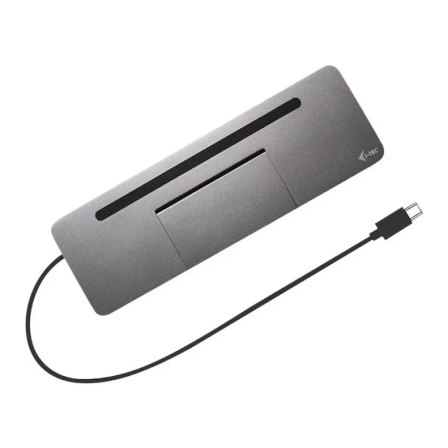 i-Tec USB-C Metal Ergonomic 4K - Station d'accueil - USB-C / Thunderbolt 3 - VGA, HDMI, DP - GigE