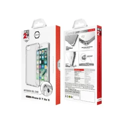 ITSKINS Spectrum - Coque de protection pour iPhone SE (2020)/8/7/6S/6 - transparent
