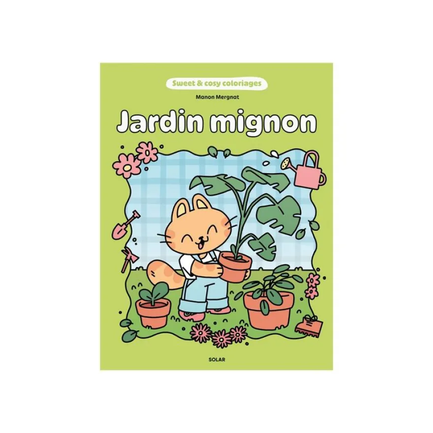 Jardin mignon - sweet and cosy coloriage