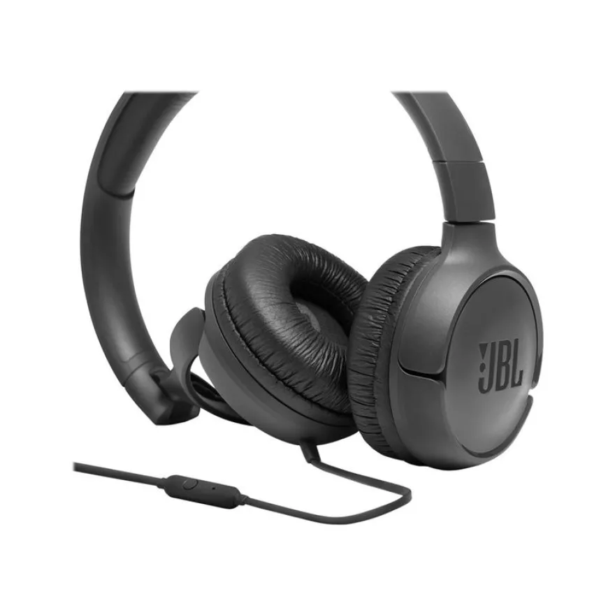 JBL Tune 500 - Casque filaire avec micro - noir