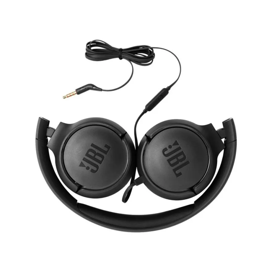 JBL Tune 500 - Casque filaire avec micro - noir