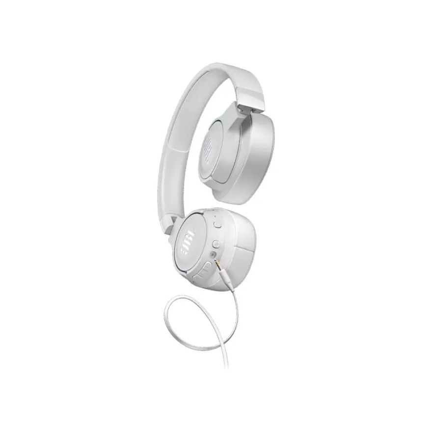 JBL TUNE 760NC - Casque sans fil avec micro - à réduction de bruit - blanc