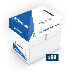 Jet'up Bureau Vallée - Papier blanc - A4 (210 x 297 mm) - 80 g/m² - 150 000 feuilles (60 cartons de 5 ramettes)
