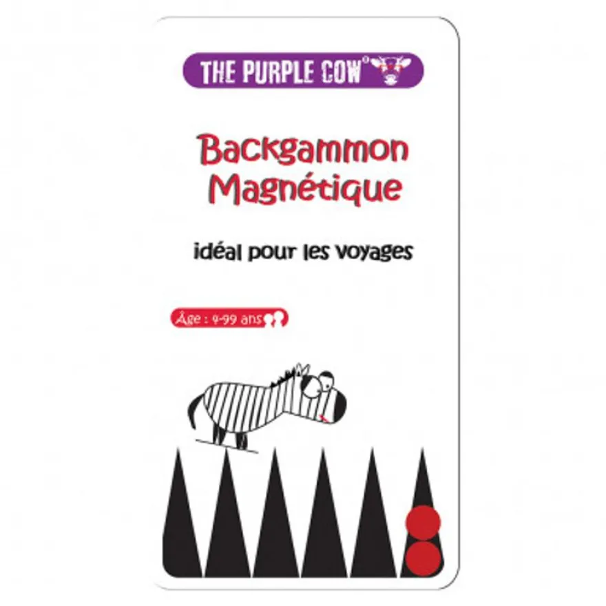Jeu de voyage Backgammon magnétique - Oberthur