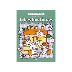 Jolies boutiques - sweet and cosy coloriage