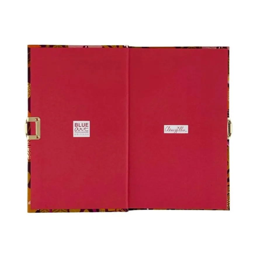 Journal Intime BLUE ART "Tropicale" - CLEMZILLU - TROPIQUE FANTASTIQUE 11,5*18cm