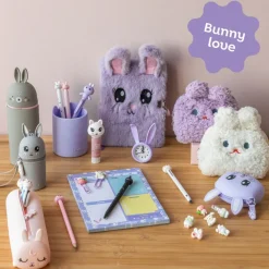 Journal intime peluche Lapin Back2Fun