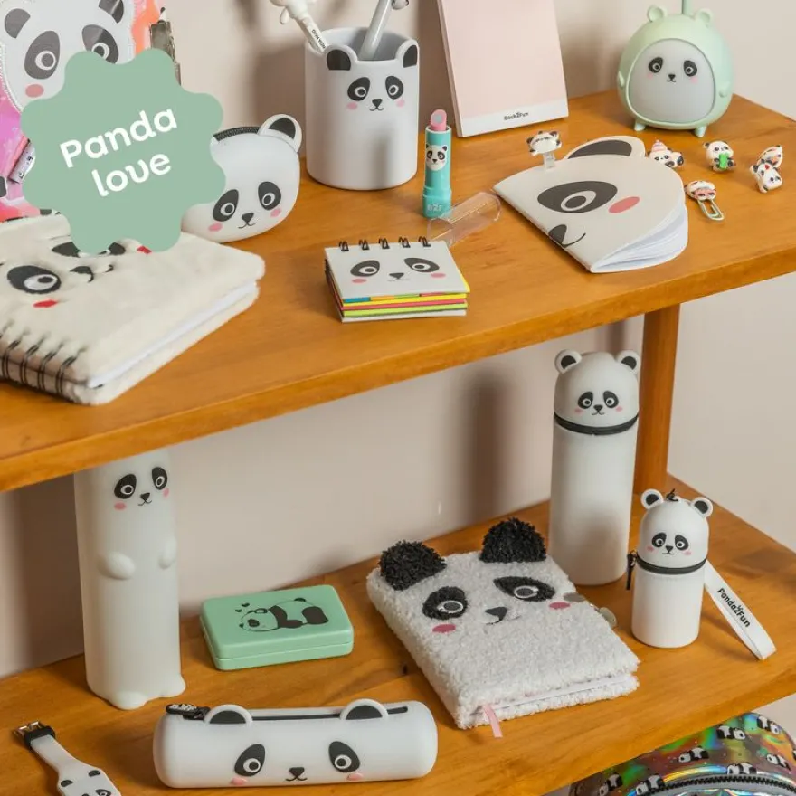 Journal intime peluche Panda Back2Fun