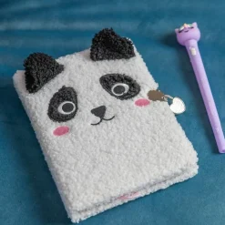 Journal intime peluche Panda Back2Fun