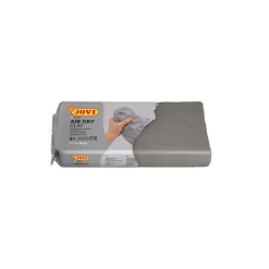 Jovi Pâte Autodurcissante Air Dry 250 g – Gris, Facile à Modeler et Séchage à l’Air
