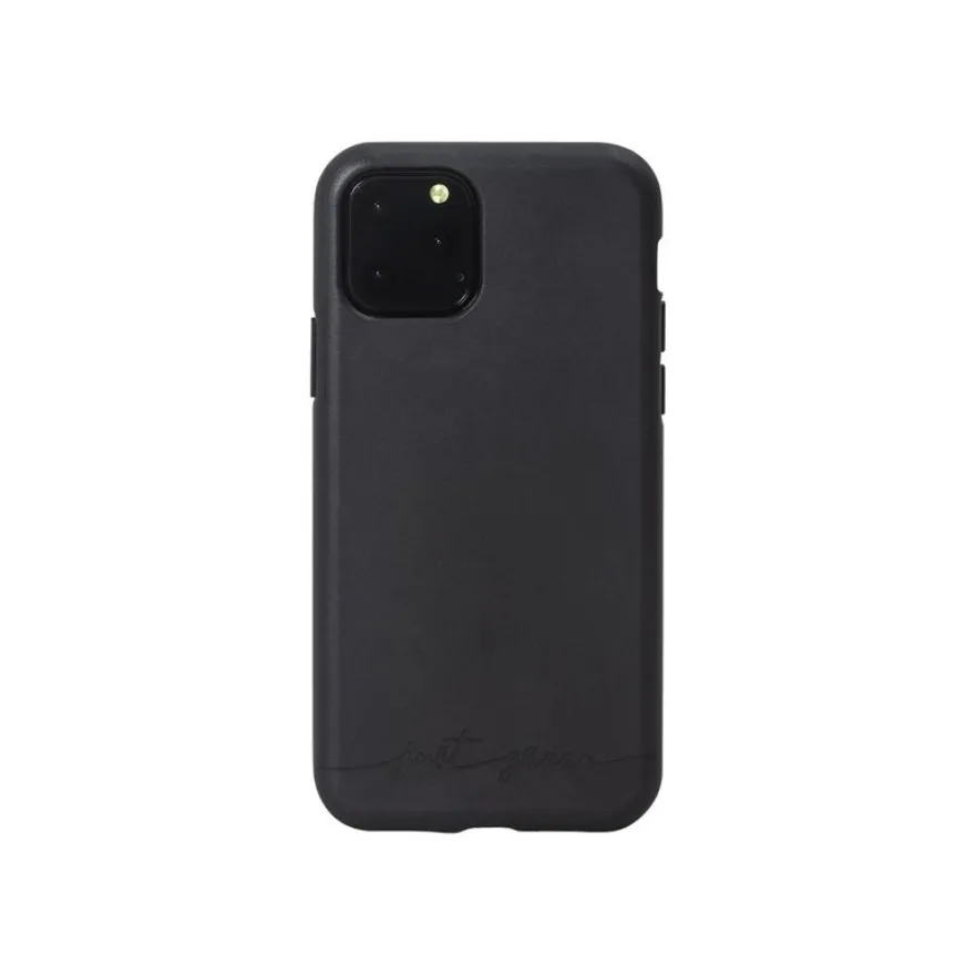 Just Green - Coque de protection souple pour Iphone 11 Pro - noire