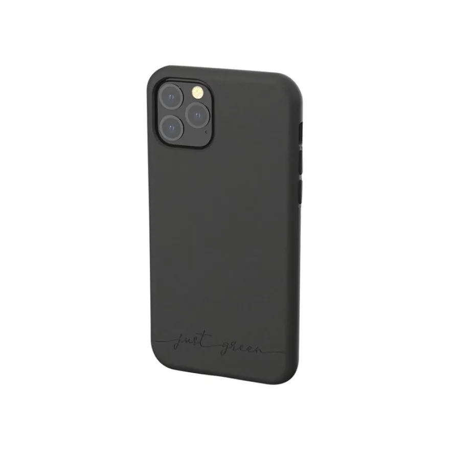 Just Green - Coque de protection souple pour Iphone 11 Pro - noire