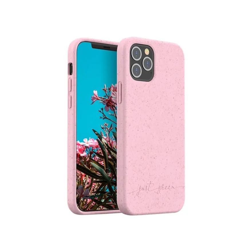 Just Green - coque de protection pour iPhone 12/12 Pro - baby pink