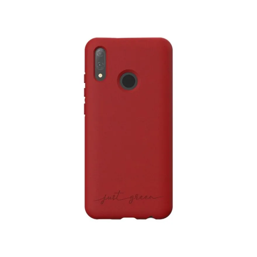 Just Green - Coque de protection pour Huawei P Smart 2019 - rouge
