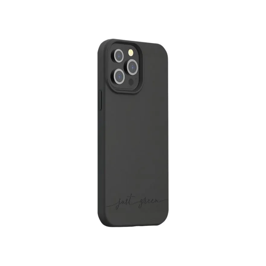 Just Green - coque de protection pour Iphone 13 Pro Max - noir
