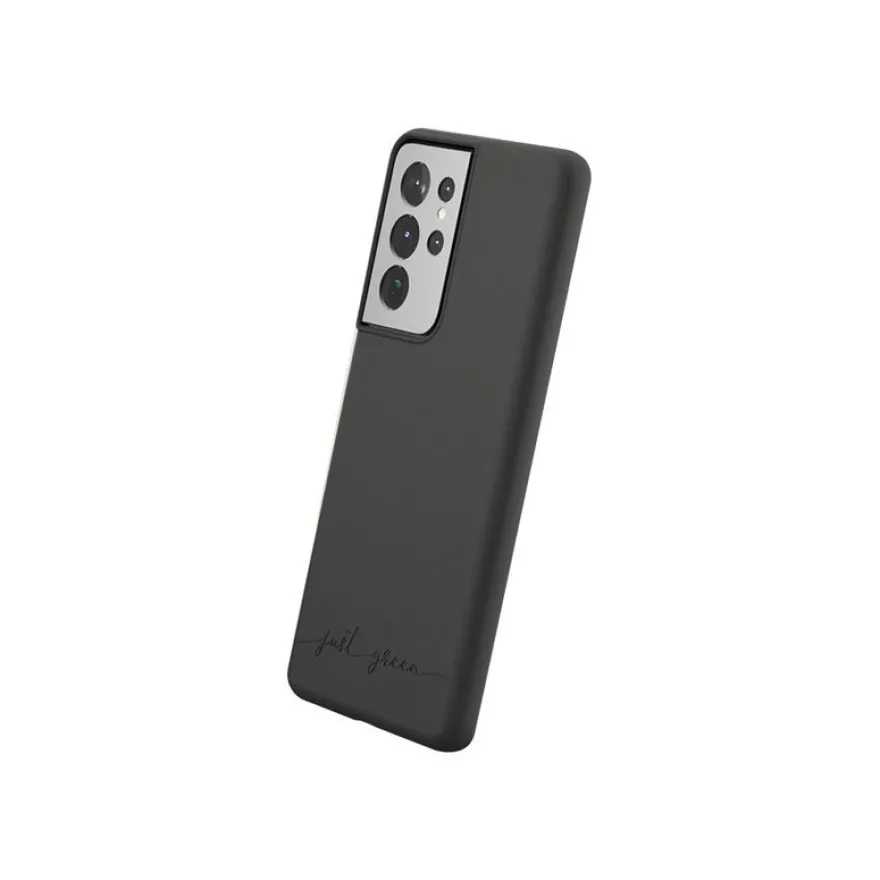 Just Green - coque de protection pour Samsung S21 ultra - black