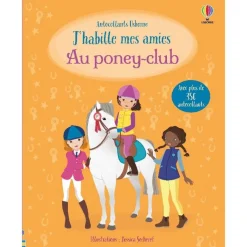 J'habille mes amies : Au poney-club (Nouvelle Edition)