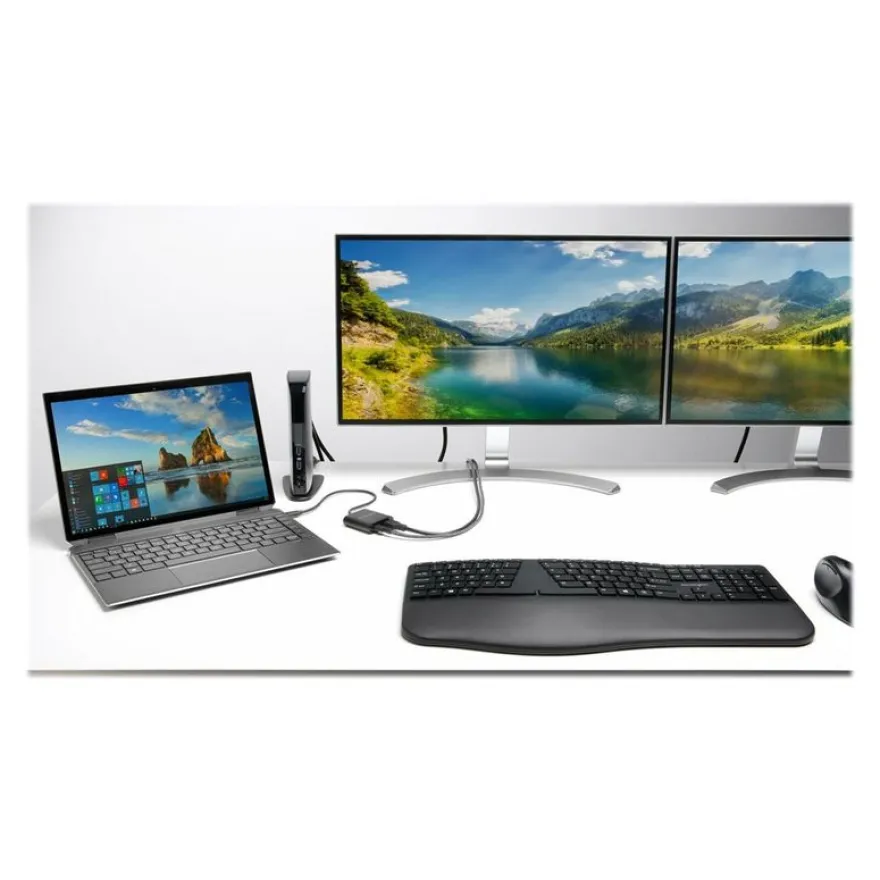 Kensington Pro Fit Ergo - clavier sans fil Azerty - noir