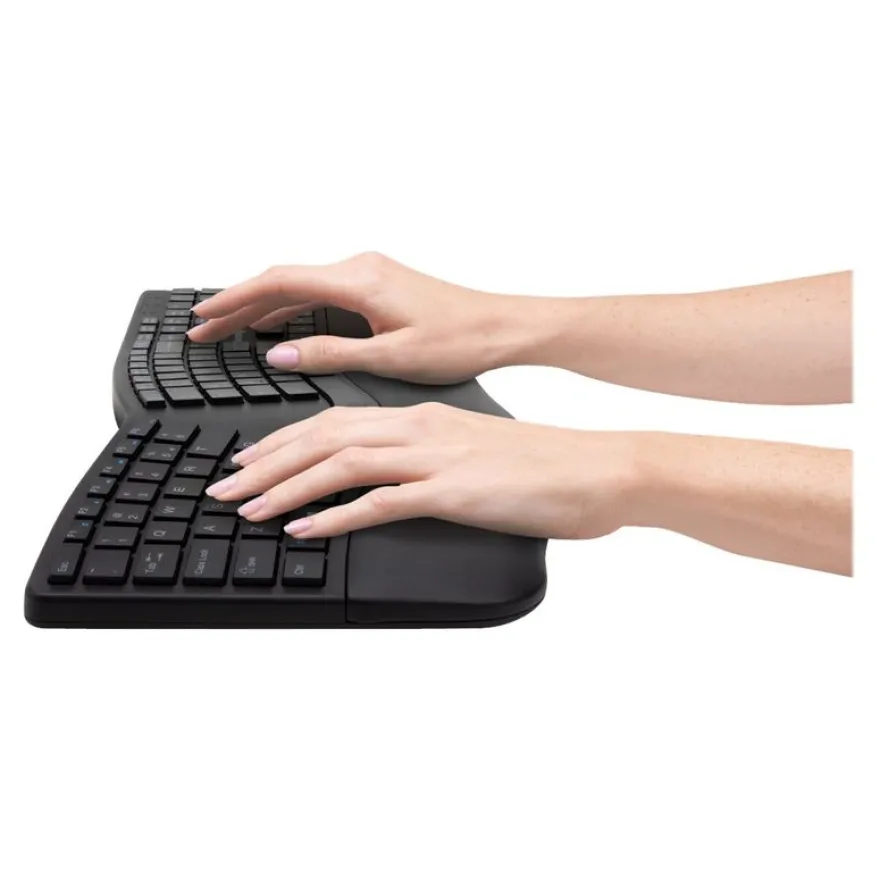 Kensington Pro Fit Ergo - clavier sans fil Azerty - noir