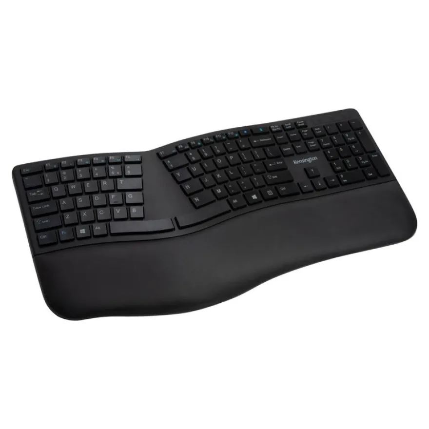 Kensington Pro Fit Ergo - clavier sans fil Azerty - noir
