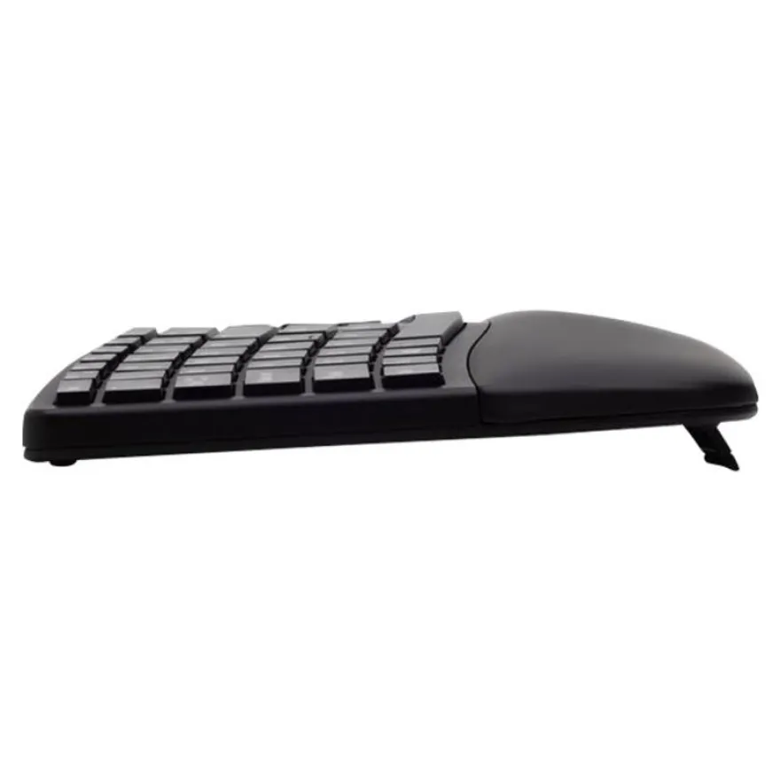 Kensington Pro Fit Ergo - Ensemble clavier et souris sans fil - Azerty - noir