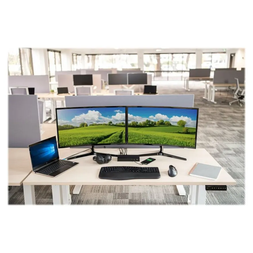 Kensington Pro Fit Ergo - Ensemble clavier et souris sans fil - Azerty - noir