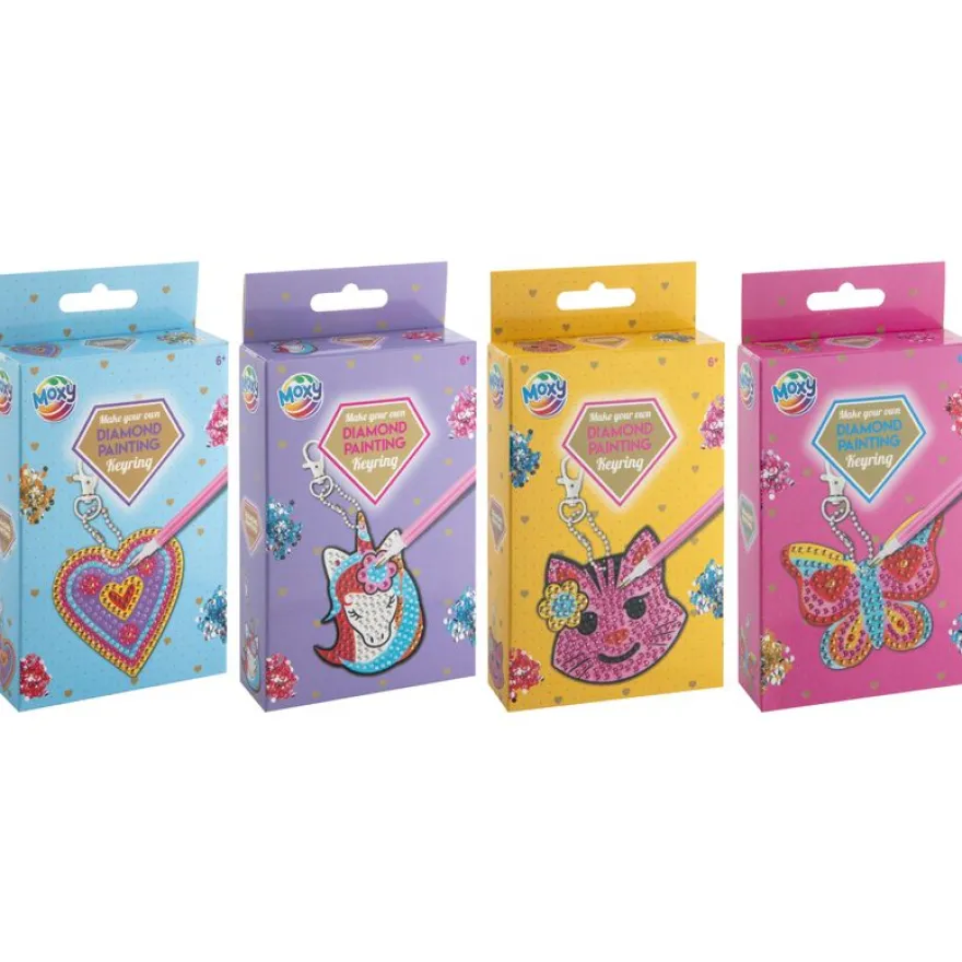 Kit porte clés diamond painting - Différents motifs disponibles
