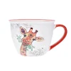 Kiub - Bol timbale a anse girafe 550ml - Collection kooks porcelaine