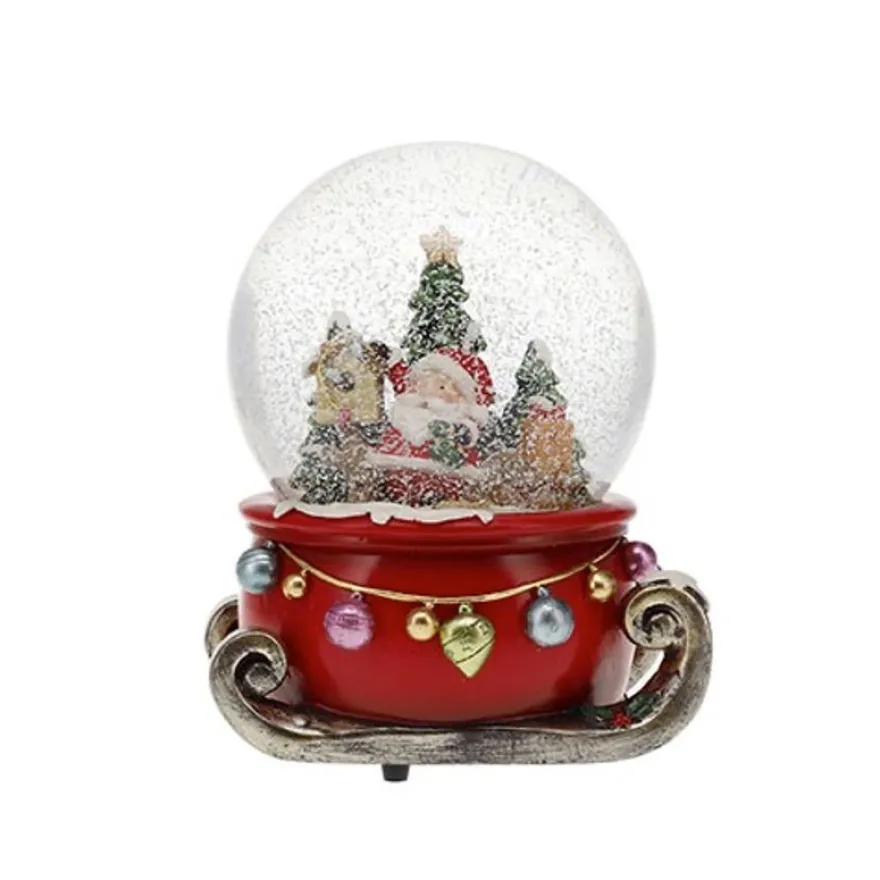 Kiub - Boule à Neige - 11.5 x 10 x 14.5 cm - Disponible dans différents assortiments