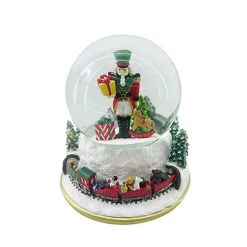 Kiub - Boule à Neige - 13.5 x 13.5 x 11 cm - Disponible dans différents assortiments