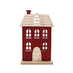 Kiub - Maison feutrine moyenne bordeaux