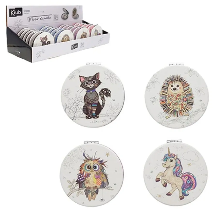 Kiub - Miroir de poche - Collection kooks
