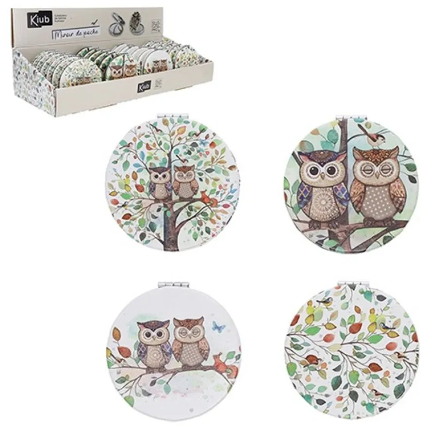 Kiub - Miroir rond plat portfolio