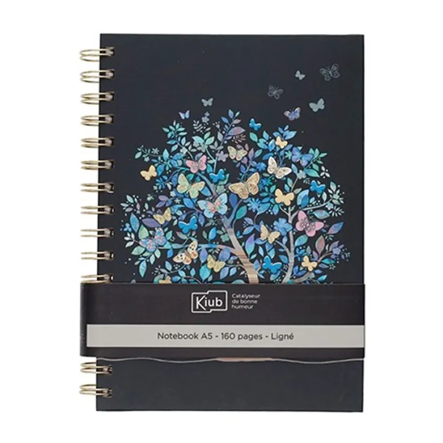 Kiub - Note book a5 spirale jewels 21,4x15,2 pap bug art