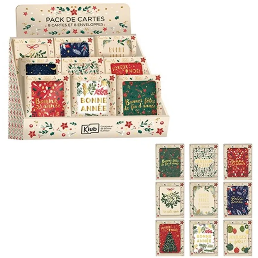Kiub - Packs de 8 cartes