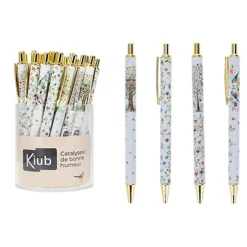 Kiub - Stylo metal clip portfolio pap bug art