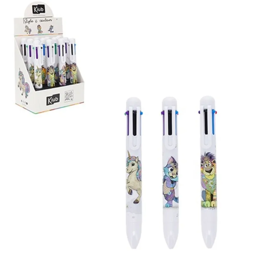 Kiub - Stylo 14,1x1,5x1,5 - Collection kooks enfants