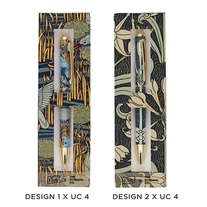Kiub - Stylo 14x1,2x1,2 dybdahl - Art deco metal