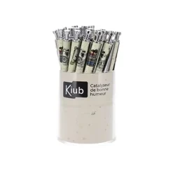 Kiub Bug Art Chat - Stylo à bille - différents modèles disponibles