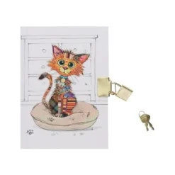 Kiub Kook Enfant - Journal intime - A6 - 160 pages - chat mignon