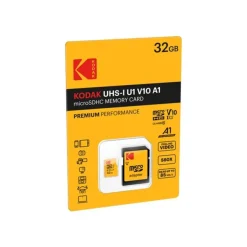 Kodak - carte mémoire 32 Go - Class 10 - micro SDHC UHS-I U1