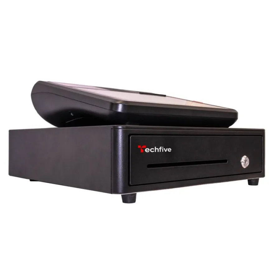 La Comptoir - Caisse enregistreuse Techfive (ECR-100) - La caisse enregistreuse avec tiroir