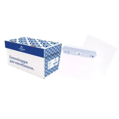 La Couronne - 200 Enveloppes C5 162 x 229 mm - 90 gr - sans fenêtre - blanc - bande auto-adhésive - Ouverture facile